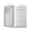 Guess GUHMP16LPGPYSH iPhone 16 Pro 6.3 biały/white hardcase Peony Script Logo MagSafe